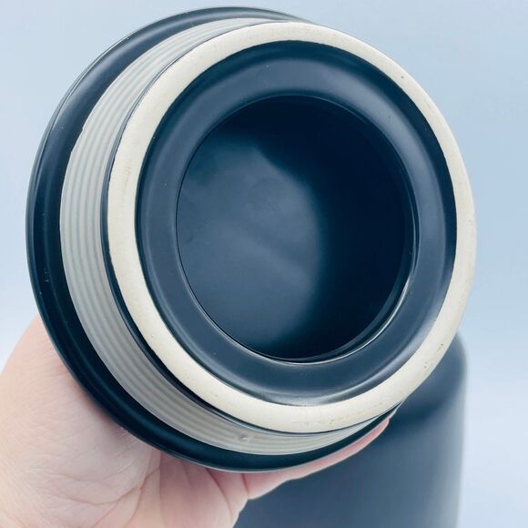 Rae Dunn by Magenta Black COOKIES Canister White Lettering 7.5” #181 - Picture 3 of 9